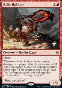 Relic Robber - Planeswalker symbol stamped promos