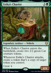 Esika's Chariot - Planeswalker symbol stamped promos