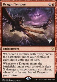 Dragon Tempest - Planeswalker symbol stamped promos