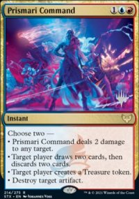 Prismari Command - Planeswalker symbol stamped promos