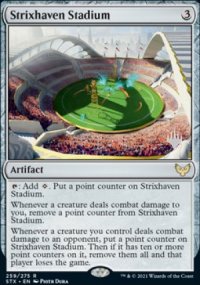 Strixhaven Stadium - Planeswalker symbol stamped promos