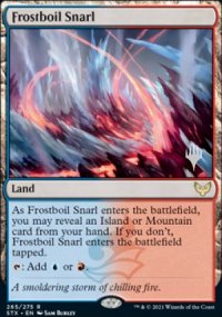 Frostboil Snarl - Planeswalker symbol stamped promos