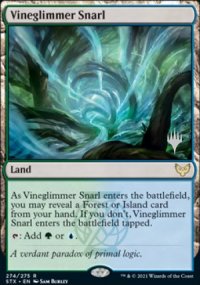 Vineglimmer Snarl - Planeswalker symbol stamped promos