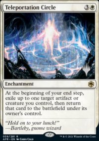 Teleportation Circle - Planeswalker symbol stamped promos