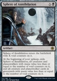 Sphere of Annihilation - Planeswalker symbol stamped promos