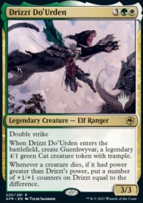 Drizzt Do'Urden - Planeswalker symbol stamped promos