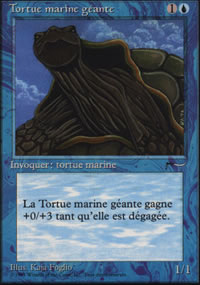Tortue marine gante - Renaissance