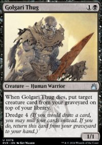 Golgari Thug - 