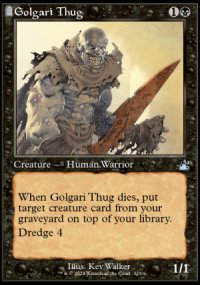 Golgari Thug - 