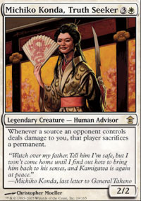 Michiko Konda, chercheuse de vrit - Saviors of Kamigawa