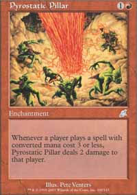 Pilier pyrostatique - Scourge