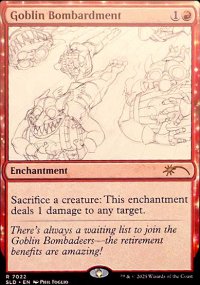 Goblin Bombardment - Secret Lair