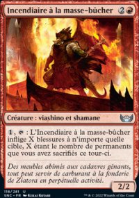 Incendiaire  la masse-bcher - 