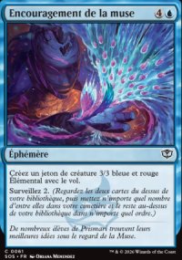 Encouragement de la muse - Secrets of Strixhaven
