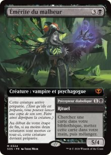 �m�rite du malheur<br>Pr�cepteur diabolique - Secrets of Strixhaven