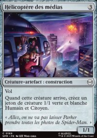 Hlicoptre des mdias - Marvel's Spider-Man