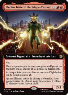 Electro, batterie lectrique d'assaut - Marvel's Spider-Man