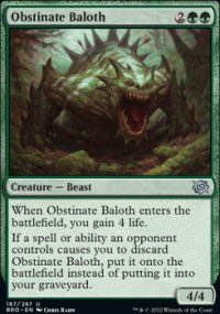 Obstinate Baloth - 