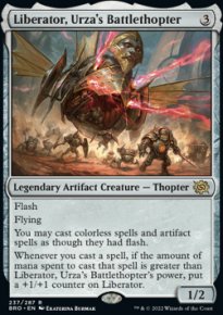 Liberator, Urza's Battlethopter - 