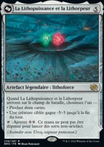 La Lithopuissance et la Lithorpeur<br>Urza, Planeswalker