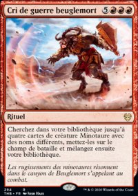 Cri de guerre beuglemort - 