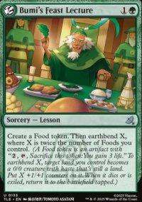 Bumi's Feast Lecture - Avatar: The Last Airbender Eternal-Legal