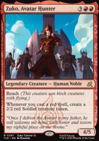 Zuko, Avatar Hunter - Avatar: The Last Airbender Eternal-Legal
