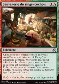 Sauvagerie du singe-cochon - Avatar: The Last Airbender Eternal-Legal