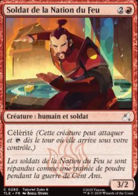 Soldat de la Nation du Feu - Avatar: The Last Airbender Eternal-Legal