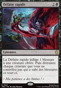 D�faite rapide - Teenage Mutant Ninja Turtles Eternal Legal