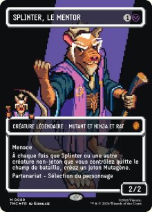 Splinter, le mentor - Teenage Mutant Ninja Turtles Eternal Legal