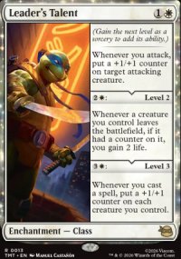 Leader's Talent - Teenage Mutant Ninja Turtles