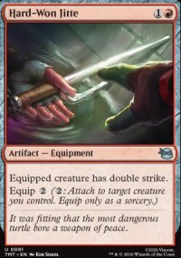 Hard-Won Jitte - Teenage Mutant Ninja Turtles