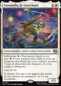 Leonardo, le tranchant - Teenage Mutant Ninja Turtles