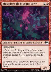 Musiciens de Mutant Town - Teenage Mutant Ninja Turtles