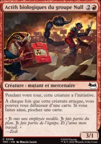 Actifs biologiques du groupe Null - Teenage Mutant Ninja Turtles