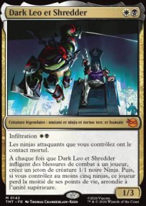 Dark Leo et Shredder - Teenage Mutant Ninja Turtles