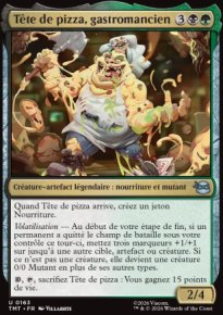 T�te de pizza, gastromancien - Teenage Mutant Ninja Turtles