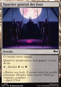 Quartier g�n�ral des Foot - Teenage Mutant Ninja Turtles