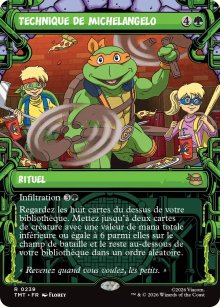 Technique de Michelangelo - Teenage Mutant Ninja Turtles