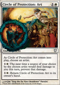 Cercle de protection : art - Unhinged