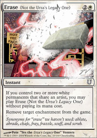 Erase (Not the Urza's Legacy One) - Unhinged