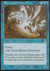 lemental de Blizzard - Urza's Destiny