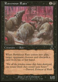 Rats voraces - Urza's Destiny