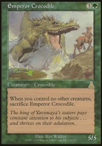 Crocodile empereur - Urza's Destiny