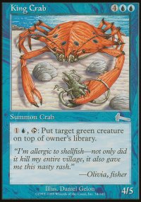 Crabe royal - Urza's Legacy