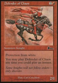 Dfenseur du chaos - Urza's Legacy