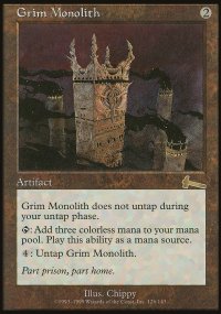 Monolithe sinistre - Urza's Legacy