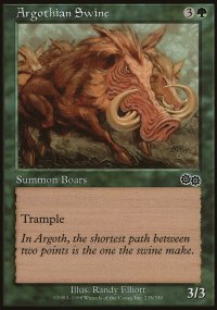 Argothian Swine - Urza's Saga