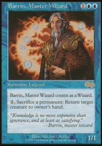 Barrin, Master Wizard - Urza's Saga